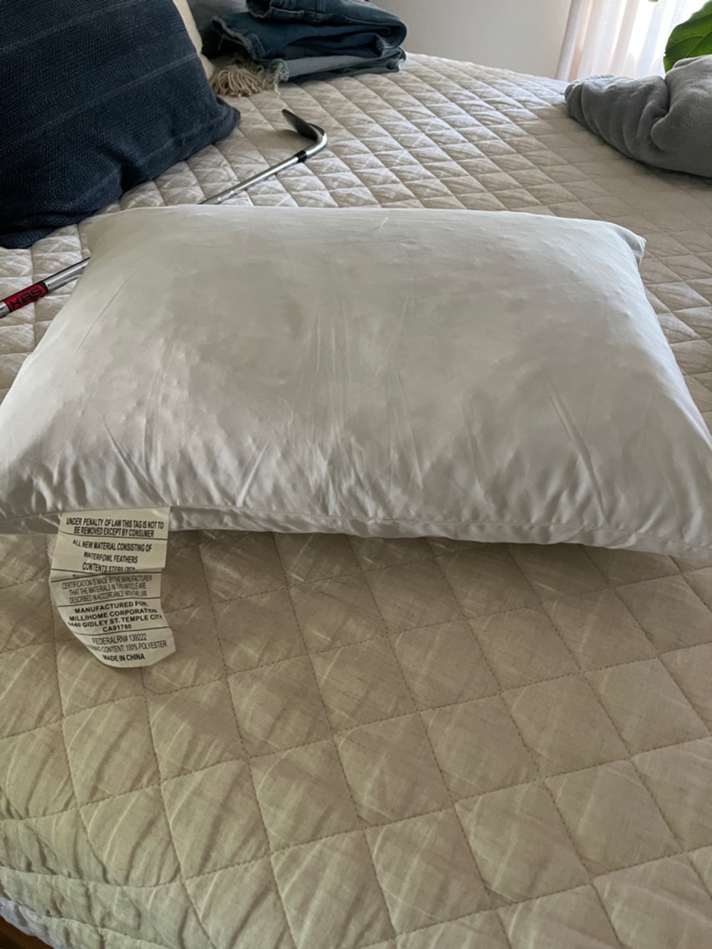 20x14 Feather Pillow Insert